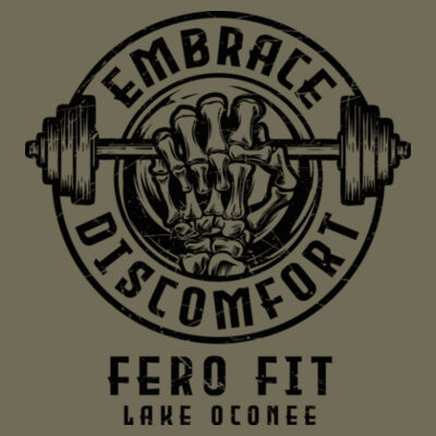 EMBRACE DISCOMFORT - T-SHIRT - 3SFQ15 Design