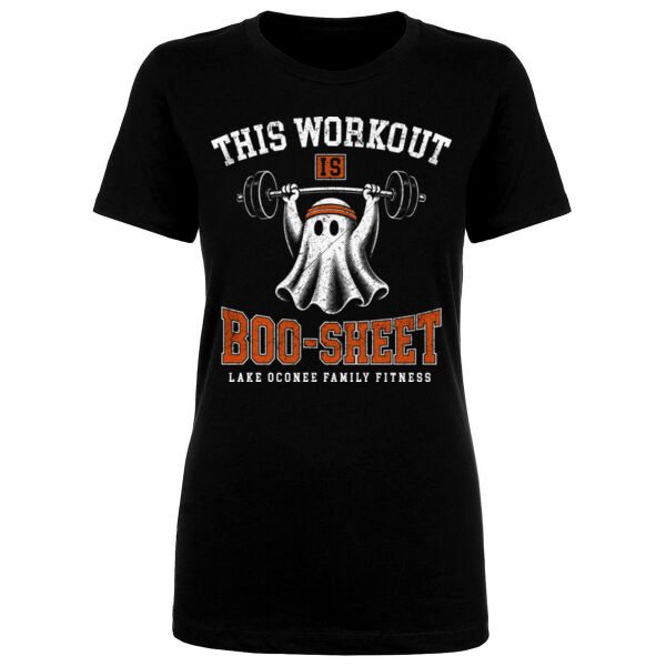 BOO-SHEET - WOMEN'S FITTED T-SHIRT Thumbnail