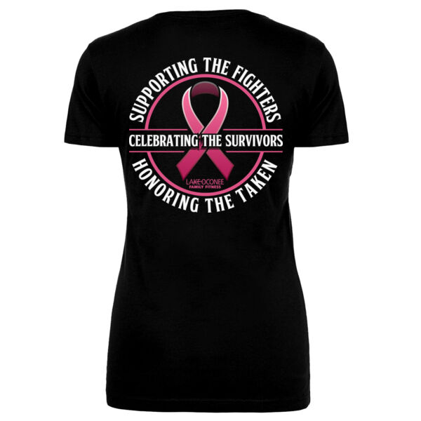 SUPPORTING THE FIGHTERS - WOMEN'S FITTED T-SHIRT Thumbnail
