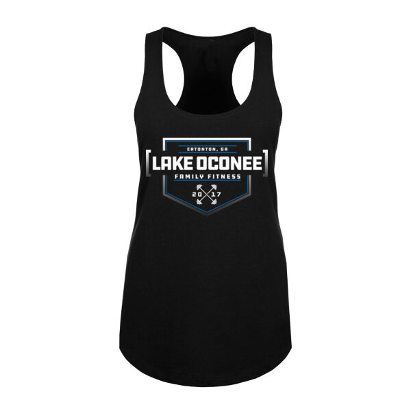 OVER THE PLATE - WOMEN'S FITTED TANK TOP Thumbnail